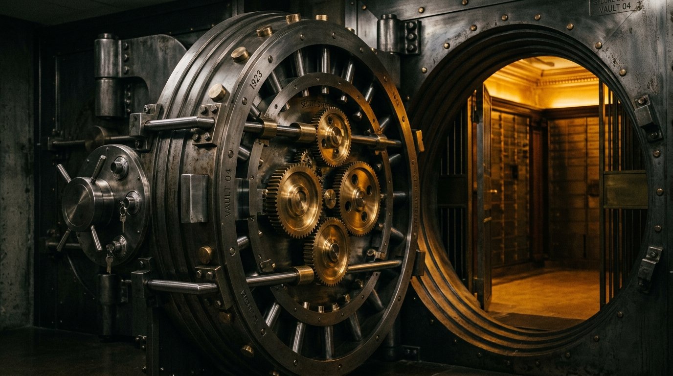 Heavy Bank Vault Engineering Mechanism